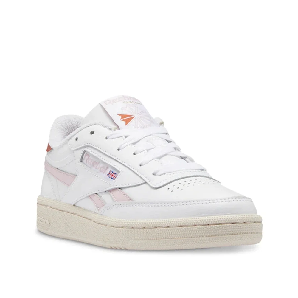 Reebok Women's Club C 85 Sneaker White/Pink ( FTWWHT/FROBER/BAKEAR) 8‎